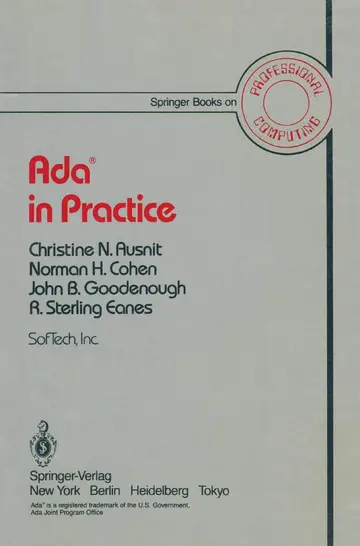 Cover of Ada in Practice
