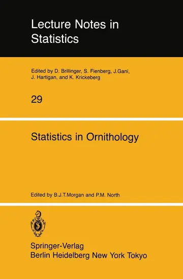 Cover of Statistics in Ornithology