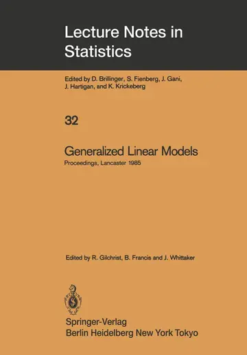 Cover of Generalized Linear Models
