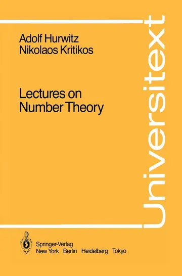 Cover of Lectures on Number Theory