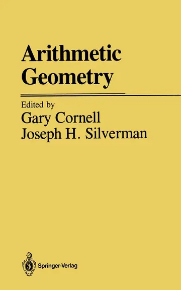 Cover of Arithmetic Geometry