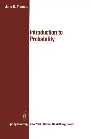 Cover of Introduction to Probability