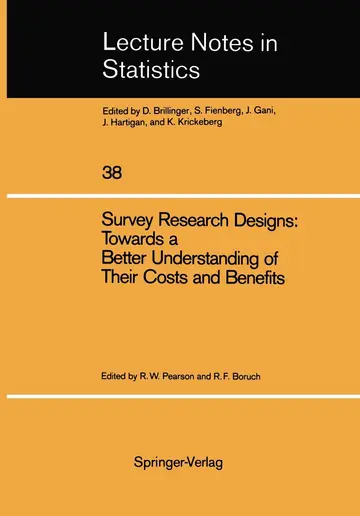 Cover of Survey Research Designs
