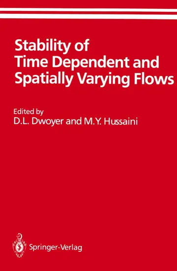 Cover of Stability of Time Dependent and Spatially Varying Flows