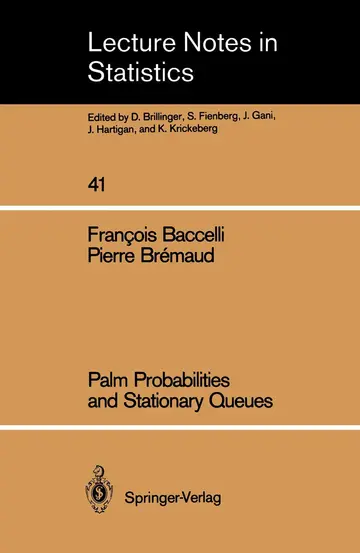 Cover of Palm Probabilities and Stationary Queues
