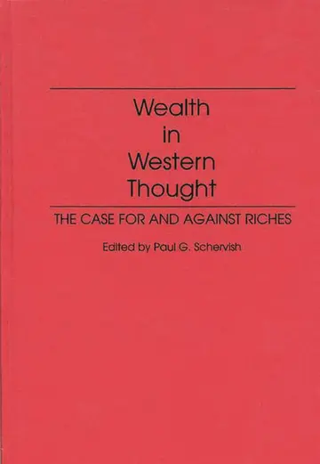 Cover of Wealth in Western Thought