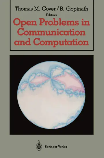 Cover of Open Problems in Communication and Computation