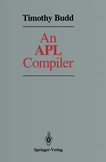 Cover of An Apl Compiler