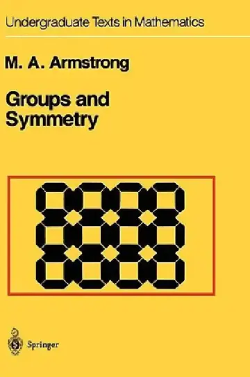 Cover of Groups and Symmetry