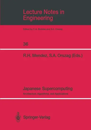 Cover of Japanese Supercomputing