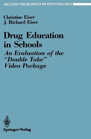 Cover of Drug Education in Schools