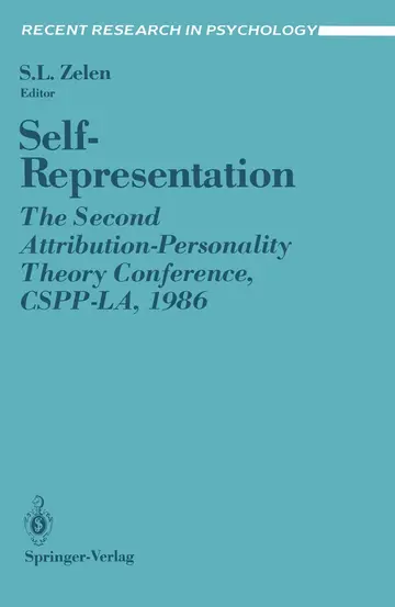 Cover of Self-Representation