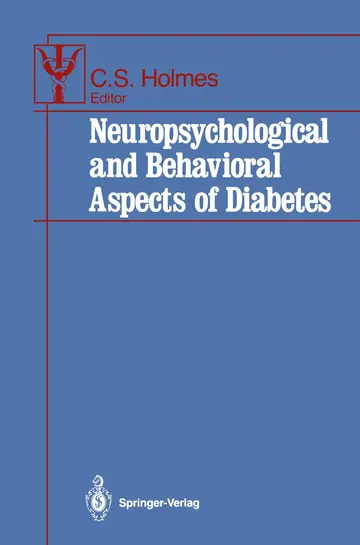 Cover of Neuropsychological and Behavioral Aspects of Diabetes