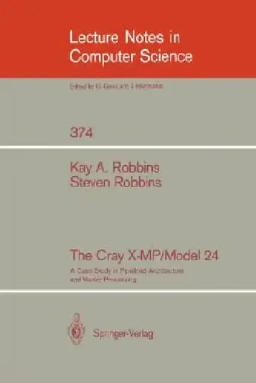 Cover of The Cray X-Mp/Model 24