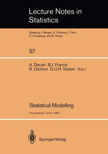Cover of Statistical Modelling