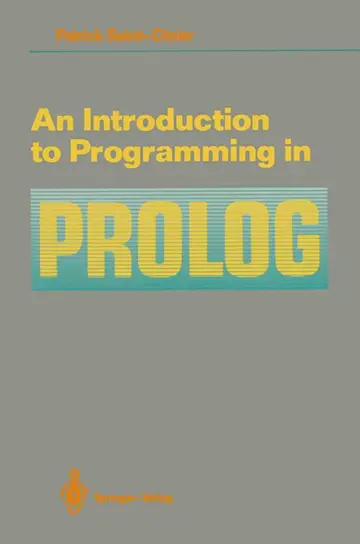 Cover of An Introduction to Programming in PROLOG