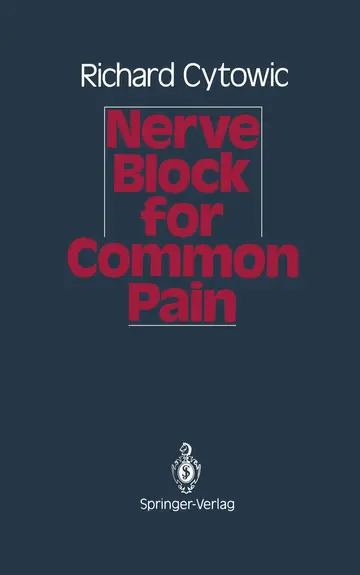 Cover of Nerve Block for Common Pain