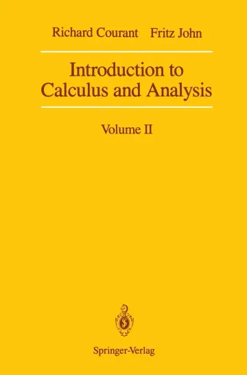 Cover of Introduction to Calculus and Analysis