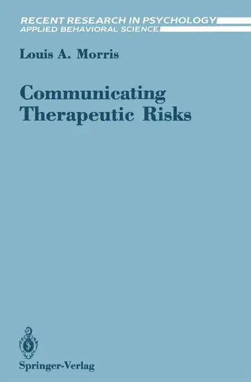 Cover of Communicating Therapeutic Risks