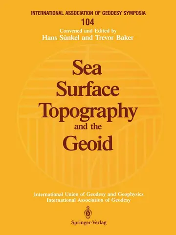Cover of Sea Surface Topography and the Geoid