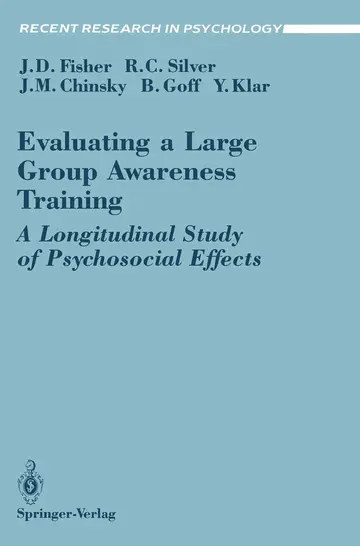 Cover of Evaluating a Large Group Awareness Training