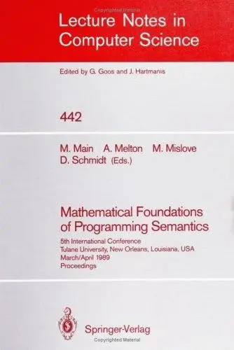 Cover of Mathematical Foundations of Programming Semantics