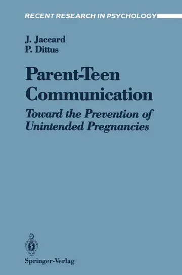 Cover of Parent-Teen Communication
