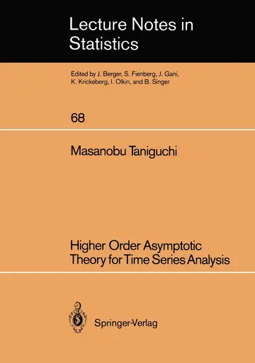 Cover of Higher Order Asymptotic Theory for Time Series Analysis