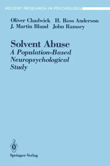 Cover of Solvent Abuse