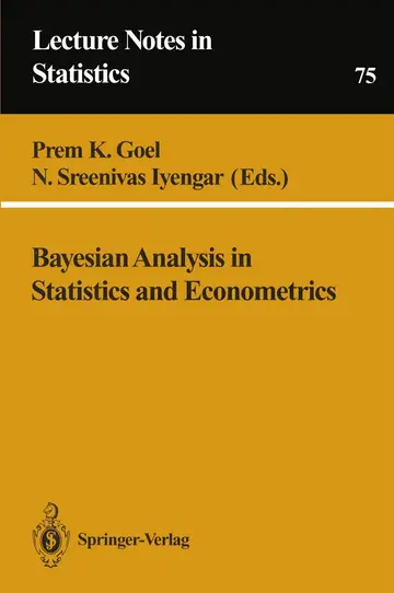 Cover of Bayesian Analysis in Statistics and Econometrics