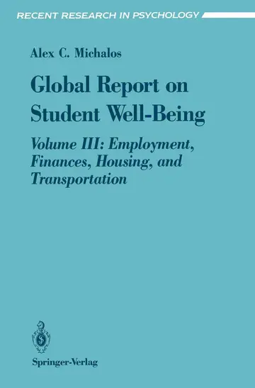 Cover of Global Report on Student Well-Being