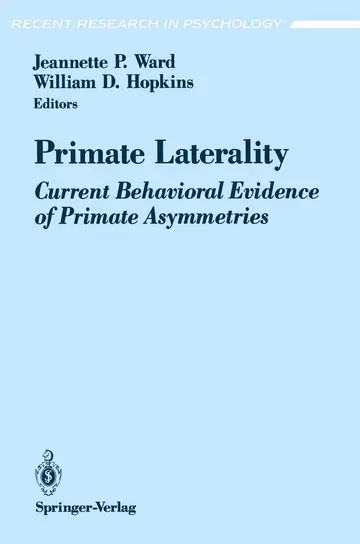 Cover of Primate Laterality