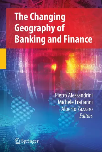 Cover of Changing Geography of Banking and Finance