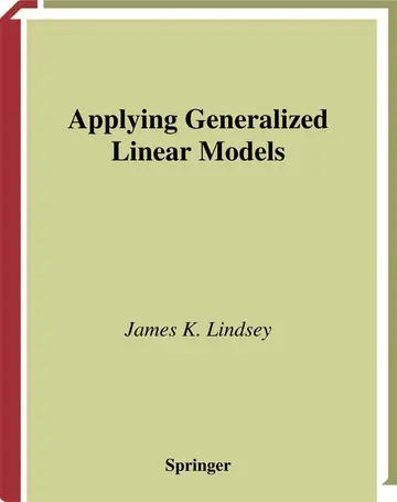 Cover of Applying Generalized Linear Models