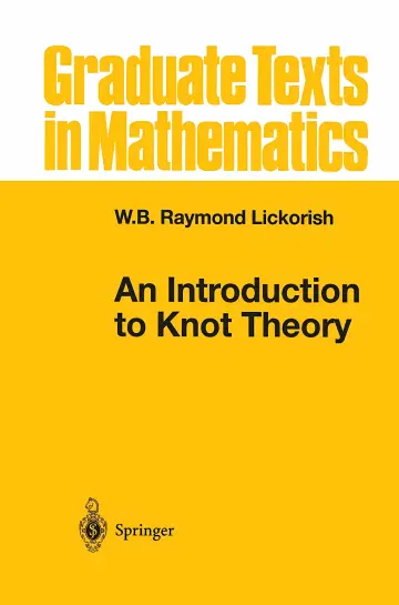 Cover of An Introduction to Knot Theory (hb 1997)