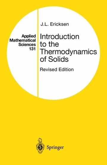 Cover of Introduction to the Thermodynamics of Solids
