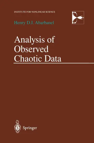 Cover of Analysis of Observed Chaotic Data