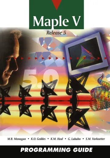 Cover of Maple V Programming Guide