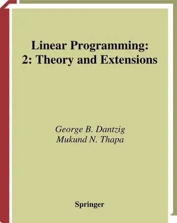 Cover of Linear Programming