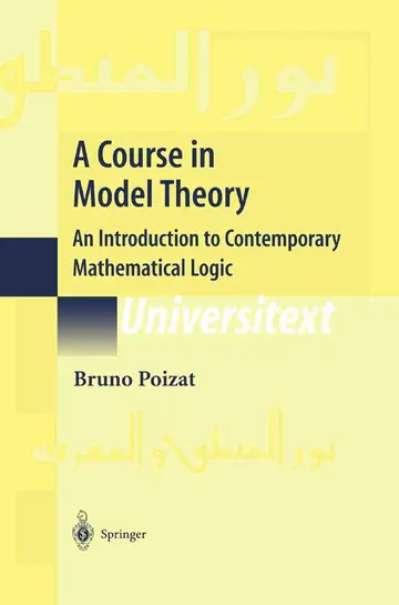 Cover of A Course in Model Theory