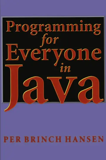 Cover of Programming for Everyone in Java