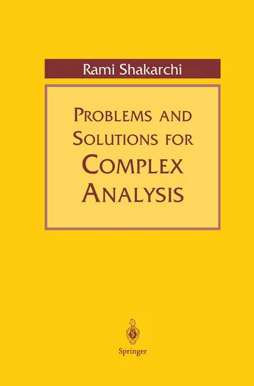 Cover of Problems and Solutions for Complex Analysis