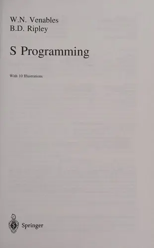 Cover of S Programming