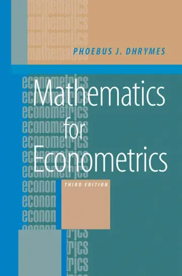 Cover of Mathematics for Econometrics