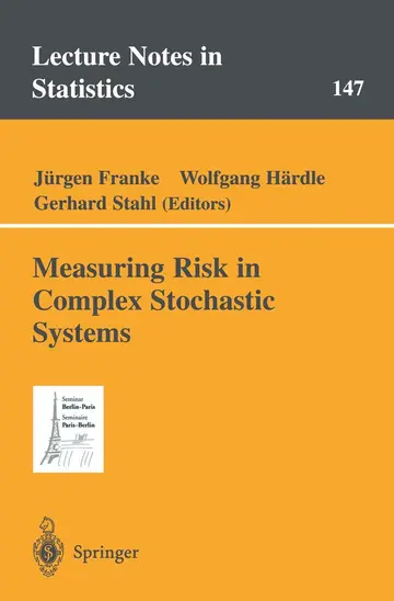 Cover of Measuring Risk in Complex Stochastic Systems