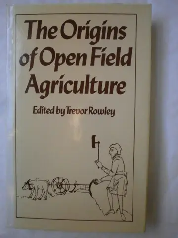 Cover of Origins of Open Field Agriculture