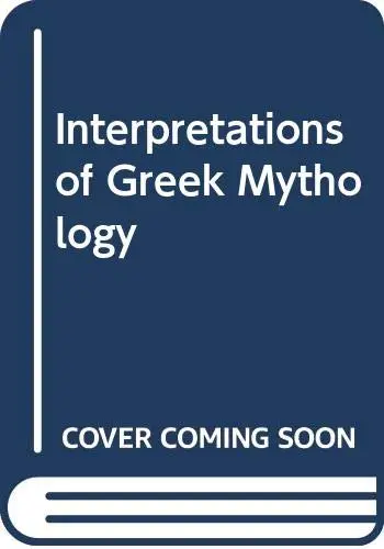 Cover of Interpretations of Greek Mythology