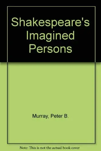 Cover of Shakespeare's Imagined Persons