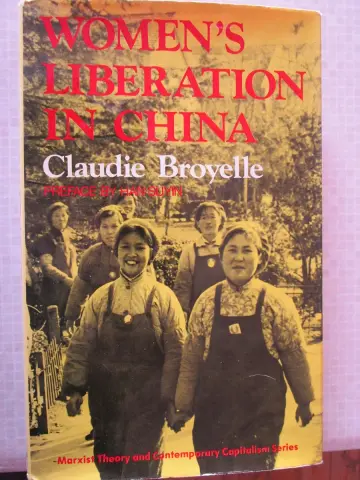 Cover of Women's liberation in China