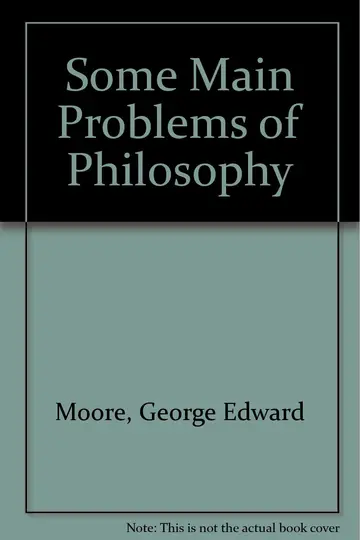 Cover of Some Main Problems of Philosophy